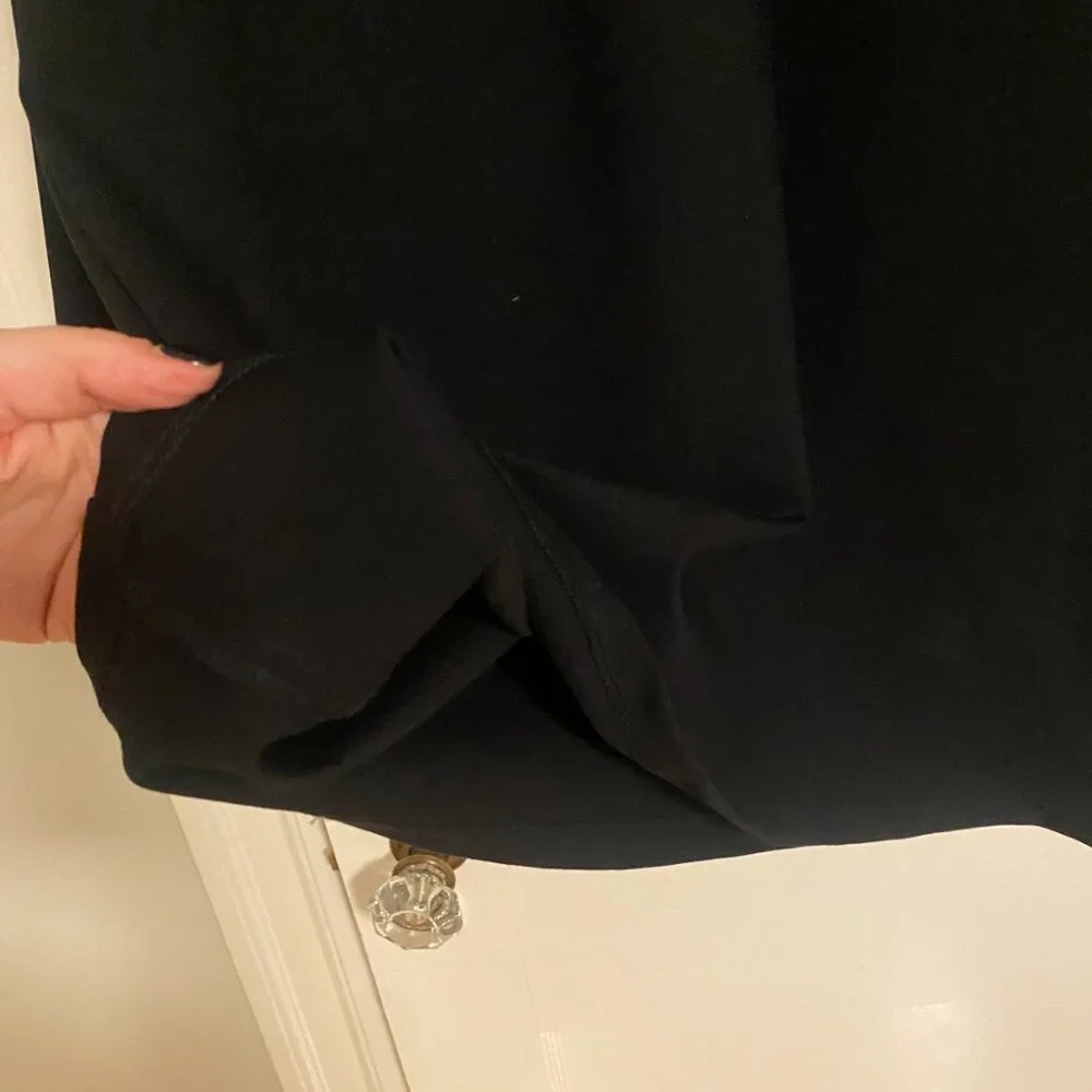 Emerson Fry Classic Black Long Sleeve Dress - Picture 4 of 7